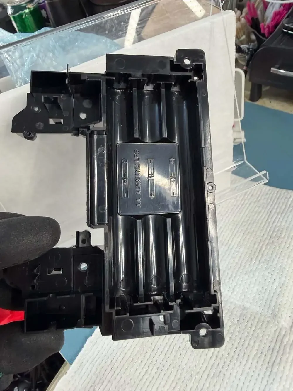 Brother P-touch 1880 Label Maker Replacement Internal Battery Holder Chassis